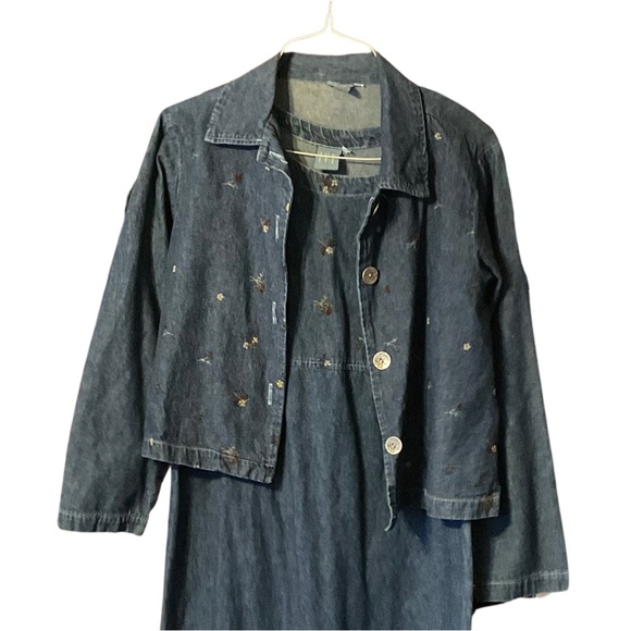 VINTAGE | IVY Denim Jumper Set | 6 - Picture 2 of 6